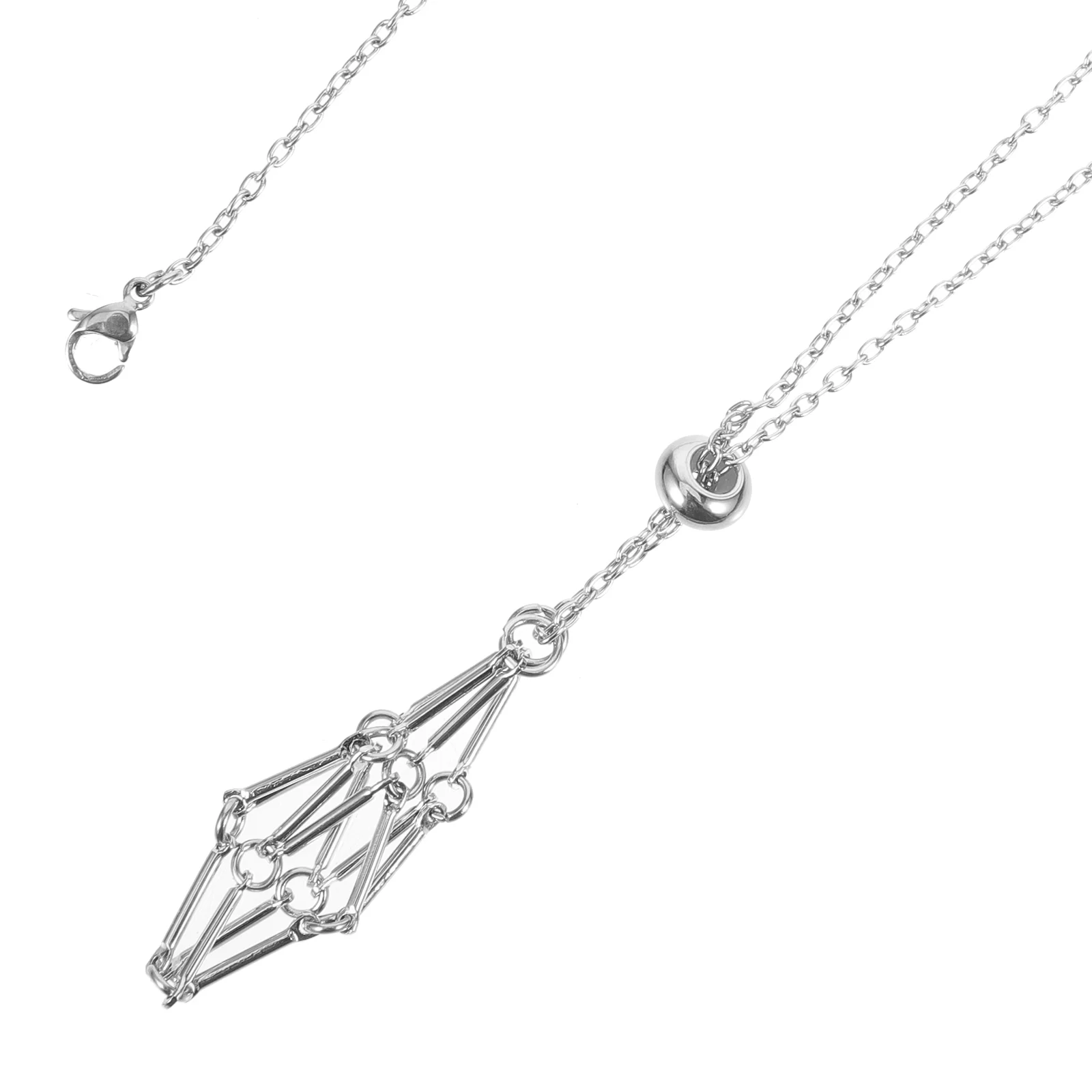 Crystal Stone Holder Necklace Crystal Pendant Holder Adjustable Necklace Cord Rope Net
Crystal Stone Holder Necklace Crystal Pendant Holder Adjustable Necklace Cord Rope Net