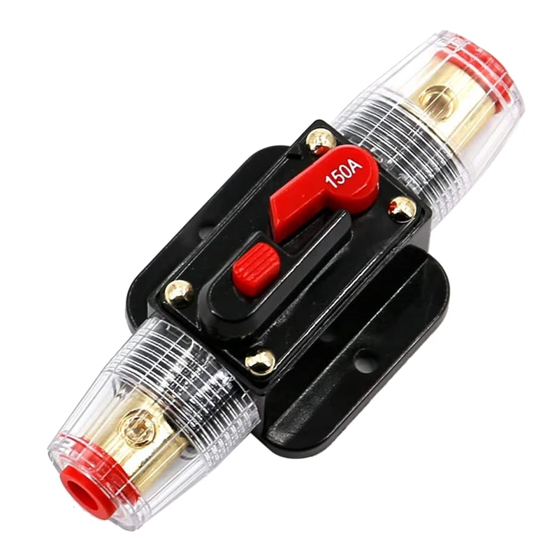 12V-24V Auto Circuit Breaker 150A Manual Reset Switch Car Audio For Automotive Marine Boat Audio System Protection
12V-24V Auto Circuit Breaker 150A Manual Reset Switch Car Audio For Automotive Marine Boat Audio System Protection