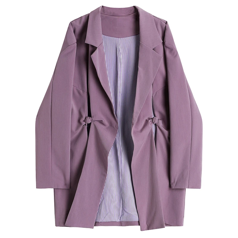 SuperAen New Design Purple Jacket Female Autumn 2022 Casual Office Lady High Street Blazer Jacket for Women
SuperAen New Design Purple Jacket Female Autumn 2022 Casual Office Lady High Street Blazer Jacket for Women