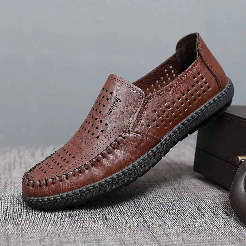 Retro Slip On Loafers Man Handmade Sewing Summer Leather Shoes 2022 Breathable Men's Casual Soft Office Dress Moccasins
Retro Slip On Loafers Man Handmade Sewing Summer Leather Shoes 2022 Breathable Men's Casual Soft Office Dress Moccasins