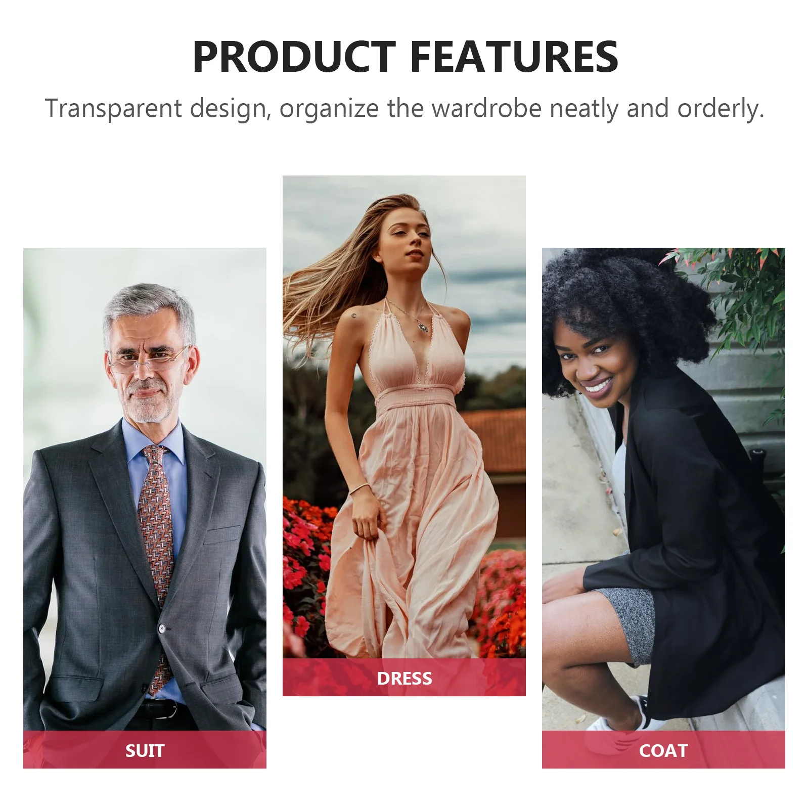 Bag Bags Cover Garment Clothes Clear Suit Clothing Hanging Wardrobe Storage Cloth Covers Transparent Hanger Coat Dry Cleanerfor
Bag Bags Cover Garment Clothes Clear Suit Clothing Hanging Wardrobe Storage Cloth Covers Transparent Hanger Coat Dry Cleanerfor