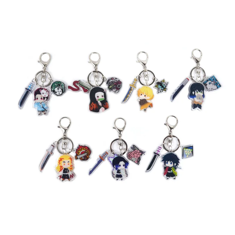 Anime Demon Slayer Kimetsu No Yaiba Rengoku Keyrings Acrylic Glue Glitter Figure Nezuko Key Chains Bags Car Keychain Fans Gift
Anime Demon Slayer Kimetsu No Yaiba Rengoku Keyrings Acrylic Glue Glitter Figure Nezuko Key Chains Bags Car Keychain Fans Gift