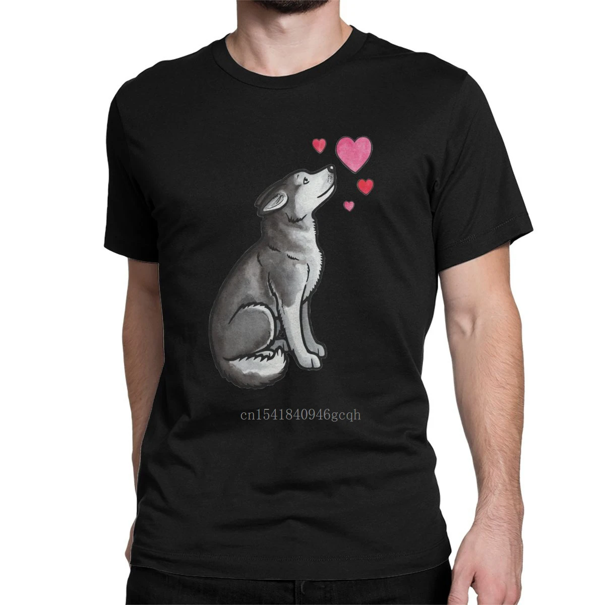 Men's T-Shirt Siberian Husky Love Novelty Cotton Tees Short Sleeve Lovely Dog T Shirts Round Collar Clothing Graphic Printed
Men's T-Shirt Siberian Husky Love Novelty Cotton Tees Short Sleeve Lovely Dog T Shirts Round Collar Clothing Graphic Printed