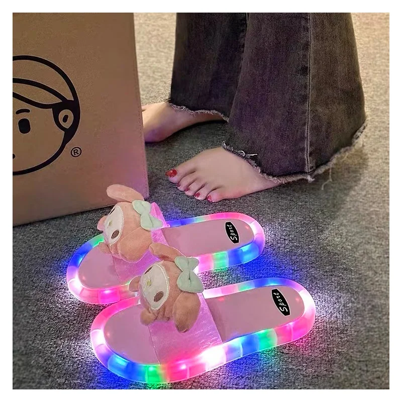 Sanrio Cinnamoroll My Melody Anime Kawaii Luminous Slippers Cute Cartoon Cool Summer Led Shoes Lovely Toys for Girls
Sanrio Cinnamoroll My Melody Anime Kawaii Luminous Slippers Cute Cartoon Cool Summer Led Shoes Lovely Toys for Girls
