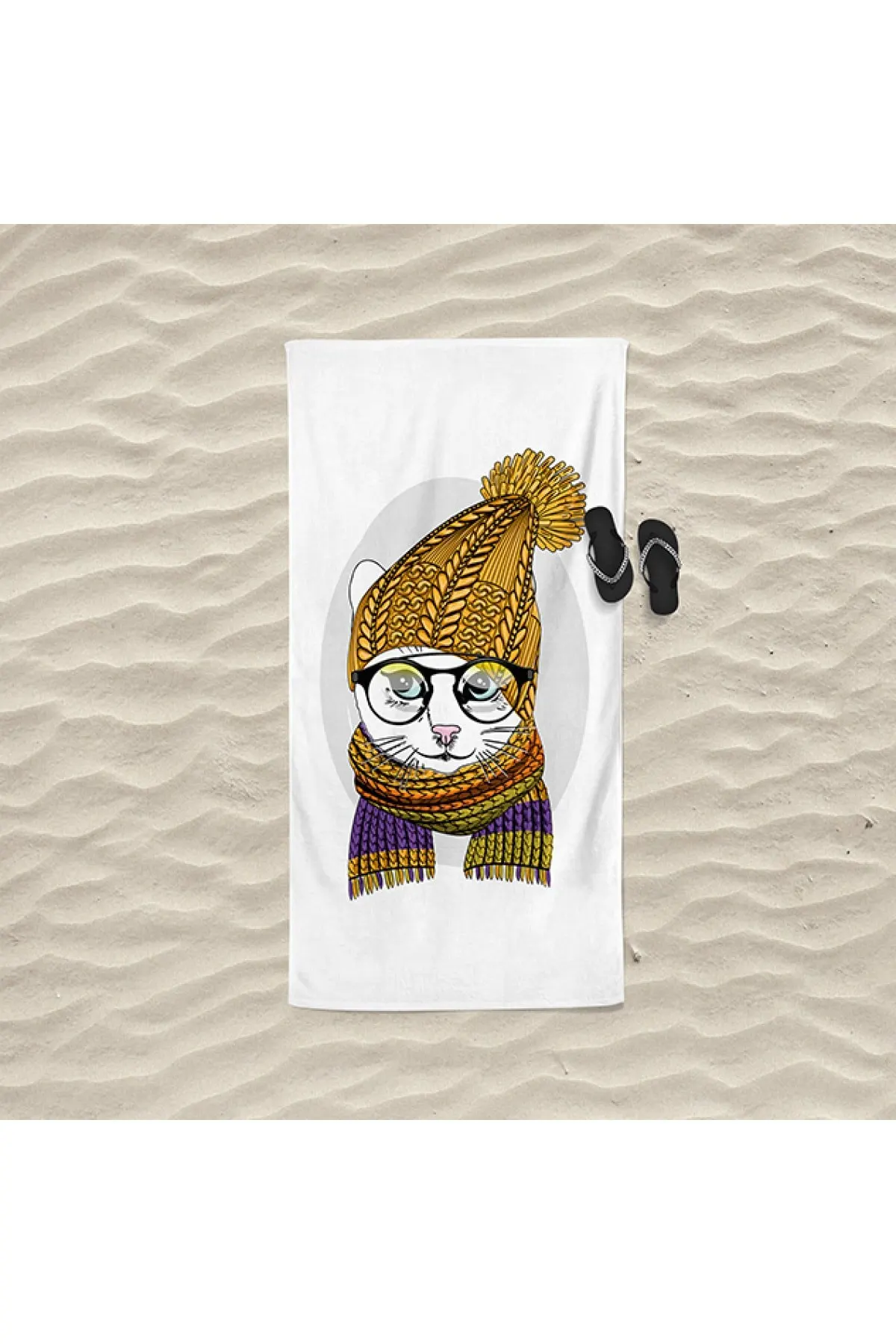 Пляжное полотенце с рисунком кошки, пляжное полотенце специального дизайна для купания в бассейне, банное полотенце 
Пляжное полотенце с рисунком кошки, пляжное полотенце специального дизайна для купания в бассейне, банное полотенце