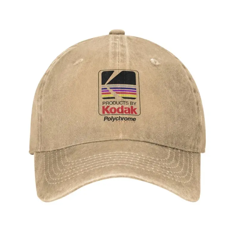 Punk Unisex Cotton Kodak Baseball Cap Adult Polychrome Logo Adjustable Dad Hat for Men Women Sun Protection
Punk Unisex Cotton Kodak Baseball Cap Adult Polychrome Logo Adjustable Dad Hat for Men Women Sun Protection
