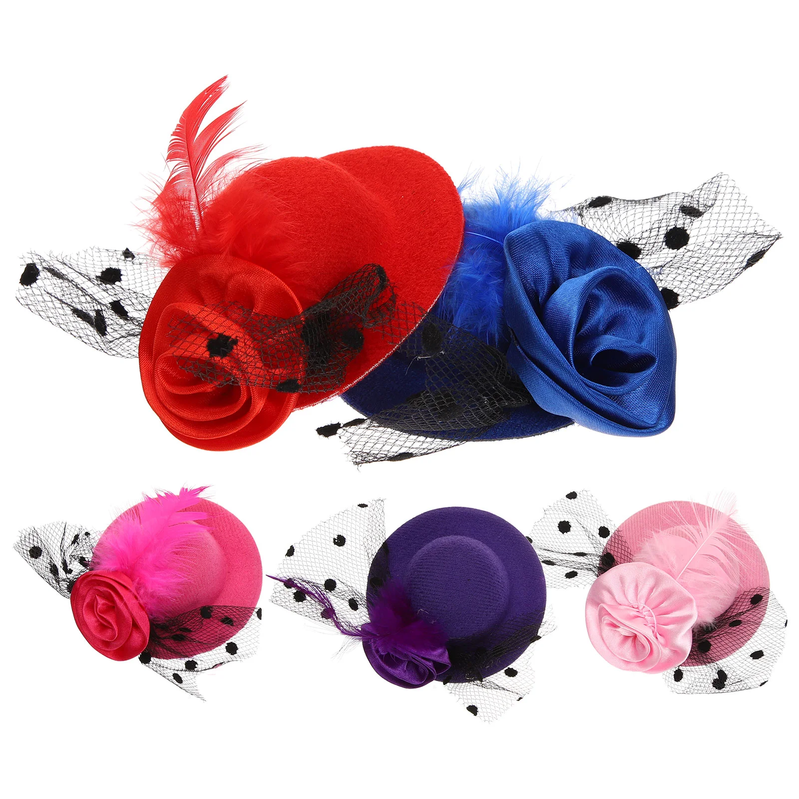 Dress Hat Mini Fancy Top Crafts Tea Party Hats Little Girls Tiny Dolls Miniature DIY Adults Clips Hair
Dress Hat Mini Fancy Top Crafts Tea Party Hats Little Girls Tiny Dolls Miniature DIY Adults Clips Hair