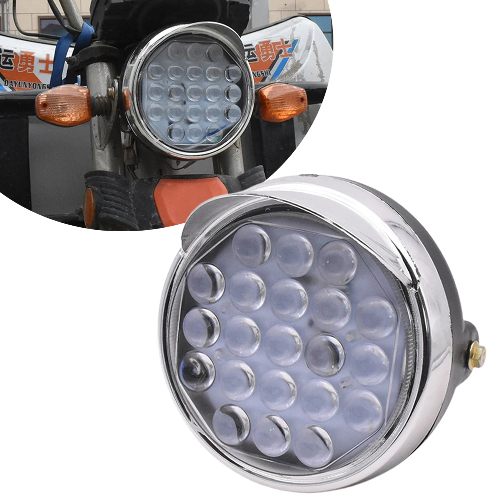 Moto Front Light 12v-80V 8/12/16 Beads Tricycle Motorcycle LED Headlight Waterproof Spot Light Electric Bike Bicycle Head Lamp
Moto Front Light 12v-80V 8/12/16 Beads Tricycle Motorcycle LED Headlight Waterproof Spot Light Electric Bike Bicycle Head Lamp
