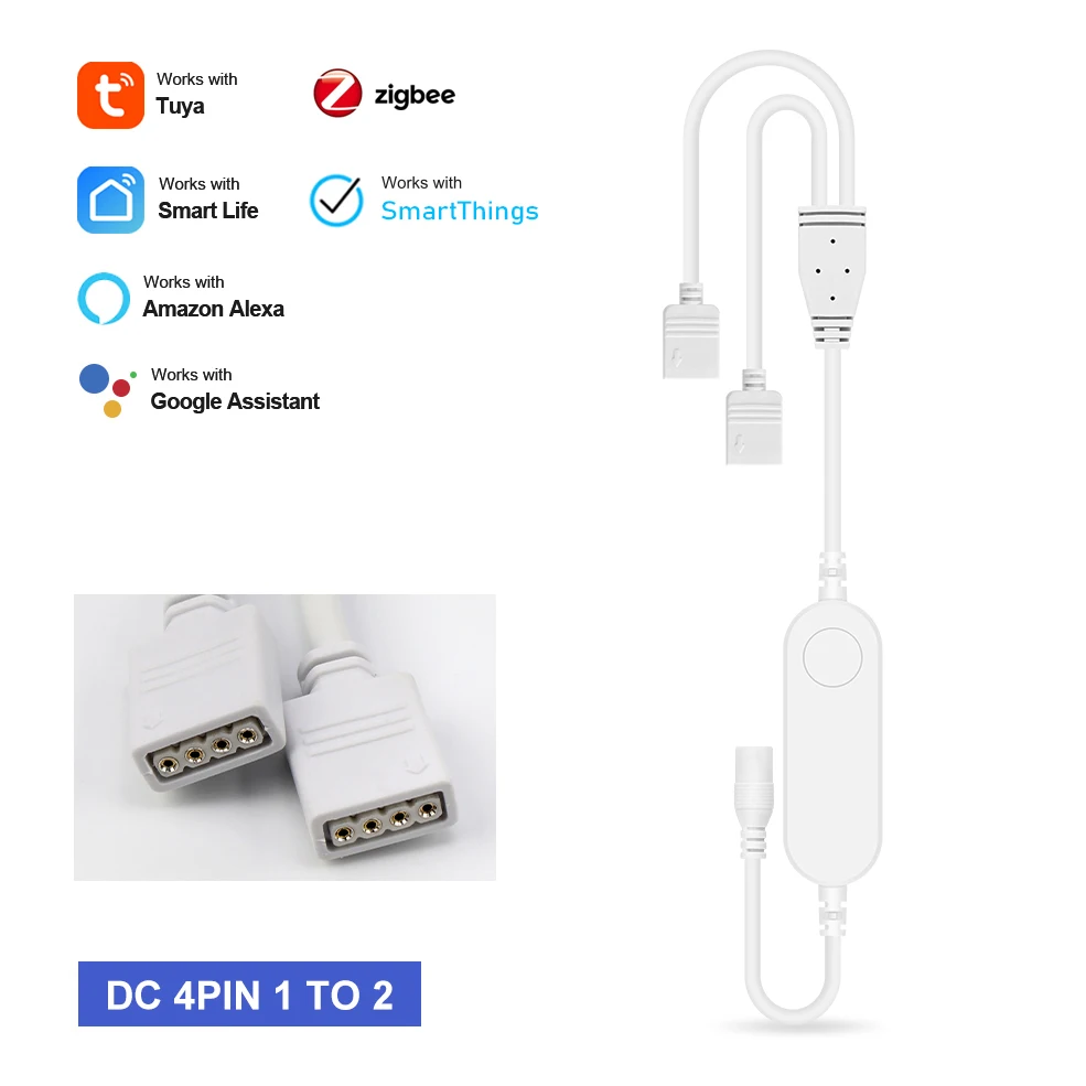 TUYA Zigbee RGB Контроллер светодиодных лент
TUYA Zigbee RGB Контроллер светодиодных лент