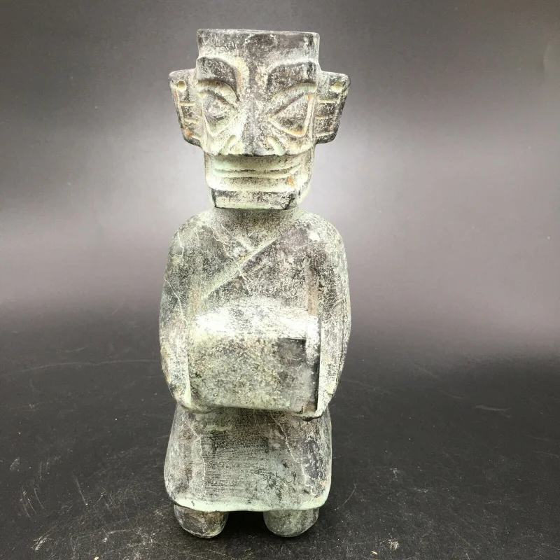 Китайский метеорит, нефрит, ручная резная Красная Гора, культура Sanxingdui, статуя людей, c741
Китайский метеорит, нефрит, ручная резная Красная Гора, культура Sanxingdui, статуя людей, c741