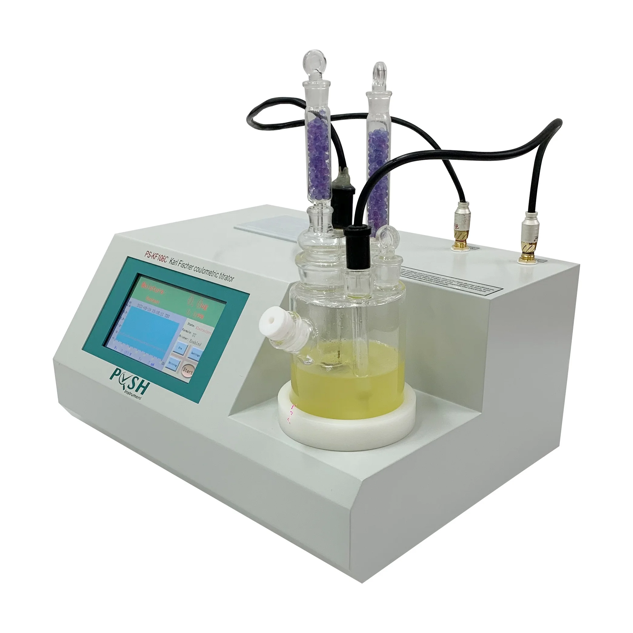 Factory Price ASTM D1533 Karl Fischer Titration Coulometric Transformer Oil Trace Moisture Tester
Factory Price ASTM D1533 Karl Fischer Titration Coulometric Transformer Oil Trace Moisture Tester