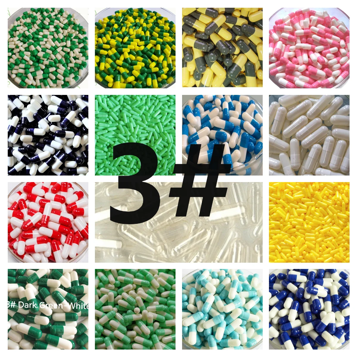 3# 2000pcs!All kinds of Colored empty capsules size 3,empty capsules size 3,seperated or closed empty capsules)
3# 2000pcs!All kinds of Colored empty capsules size 3,empty capsules size 3,seperated or closed empty capsules)
