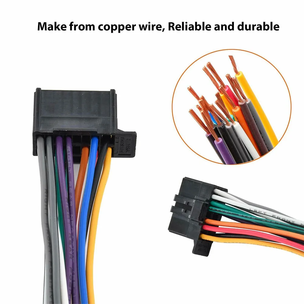 16-Pin Car Radio Plug Stereo Wiring Harness For 2010-Up Pioneer DEH Model For DEH-1500 DEH-5 DEH-P25 DEH-P350 DEH-P5500MP DEH-P3
16-Pin Car Radio Plug Stereo Wiring Harness For 2010-Up Pioneer DEH Model For DEH-1500 DEH-5 DEH-P25 DEH-P350 DEH-P5500MP DEH-P3