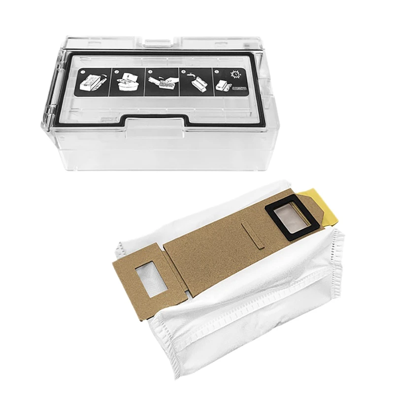 AD-For Xiaomi Roborock T7S T7S PLUS Robot Vacuum Cleaner Accessories Dust Collection Box With 10 Pcs Dust Bags
AD-For Xiaomi Roborock T7S T7S PLUS Robot Vacuum Cleaner Accessories Dust Collection Box With 10 Pcs Dust Bags