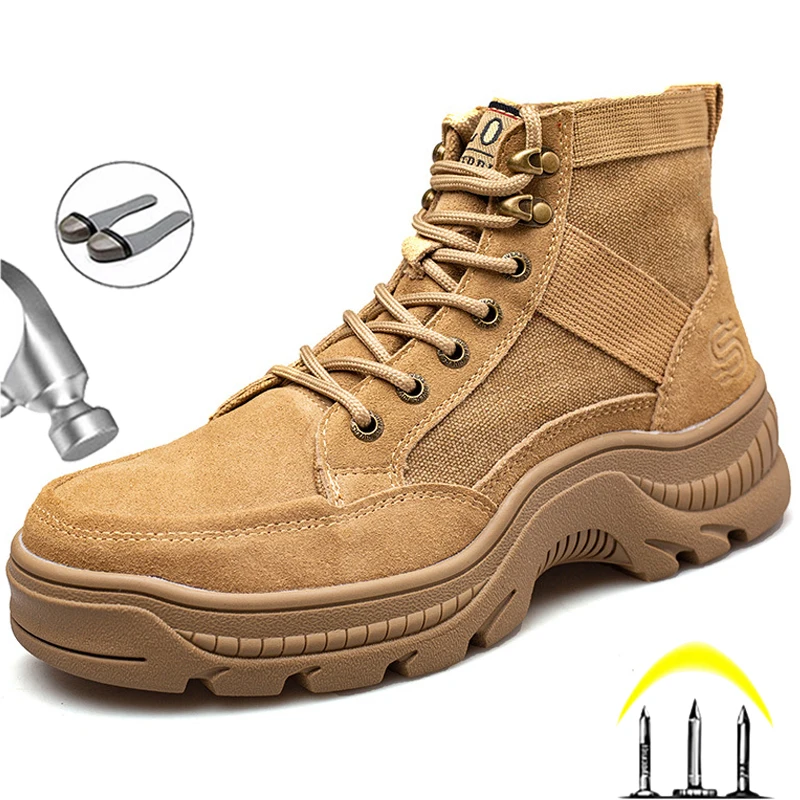 2022 NEW Anti-puncture Work Boots Men Steel Toe Shoes Outdoor Work Safety Boots Men Indestructible Safety Shoes Winter Boots
2022 NEW Anti-puncture Work Boots Men Steel Toe Shoes Outdoor Work Safety Boots Men Indestructible Safety Shoes Winter Boots