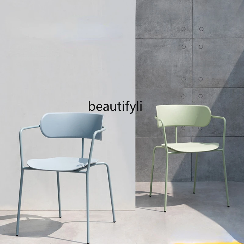 yj Nordic Dining Chair Industrial Style Creative Personality Ins Leisure Chair Simple Modern Home Backrest Iron Chair
yj Nordic Dining Chair Industrial Style Creative Personality Ins Leisure Chair Simple Modern Home Backrest Iron Chair