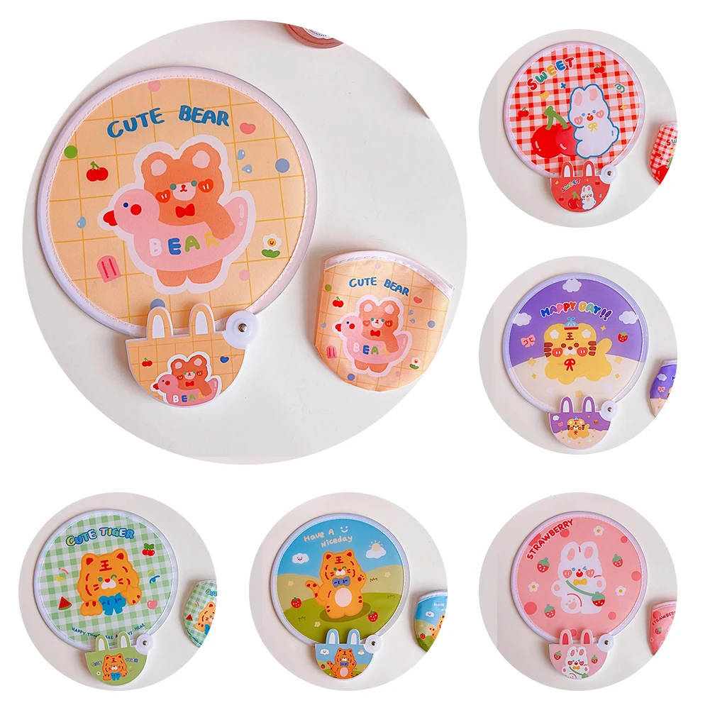 Handheld Round Folding Fan Round Fan Pocket Collapsible Cute Cartoon Handheld Fan Cooling Tool For Outdoor Travel Summer Cooling
Handheld Round Folding Fan Round Fan Pocket Collapsible Cute Cartoon Handheld Fan Cooling Tool For Outdoor Travel Summer Cooling