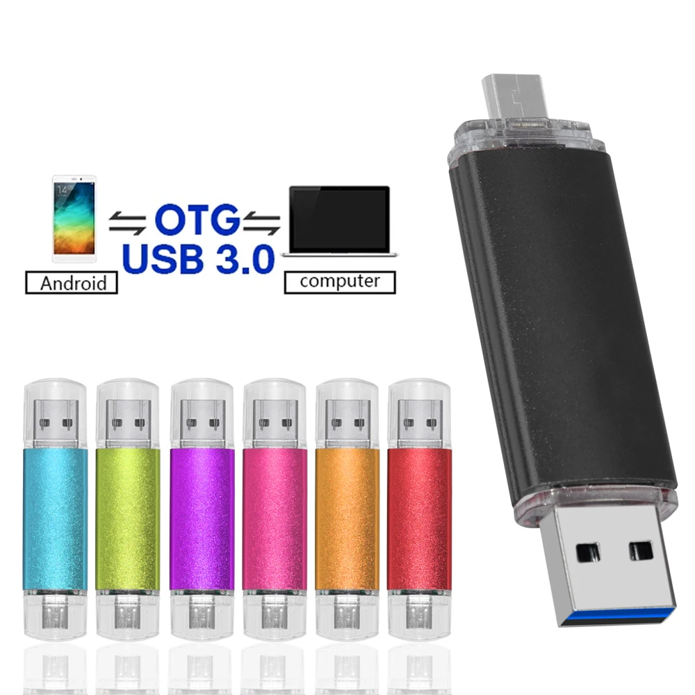 3 in 1 OTG USB Flash Drive USB 3.0 & Micro USB Pen Drive 64GB 128GB 256GB 32GB Pendrive USB Memory Stick customize logo
3 in 1 OTG USB Flash Drive USB 3.0 & Micro USB Pen Drive 64GB 128GB 256GB 32GB Pendrive USB Memory Stick customize logo