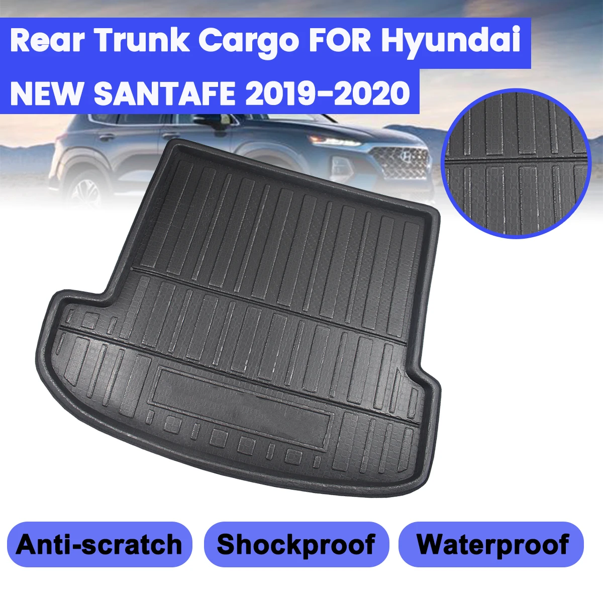 Floor Mat For Toyota For Corolla Sedan models 2019 Rear Trunk Cover Matt Mat Floor Carpet Kick Pad Car Cargo Liner Boot Tray
Floor Mat For Toyota For Corolla Sedan models 2019 Rear Trunk Cover Matt Mat Floor Carpet Kick Pad Car Cargo Liner Boot Tray