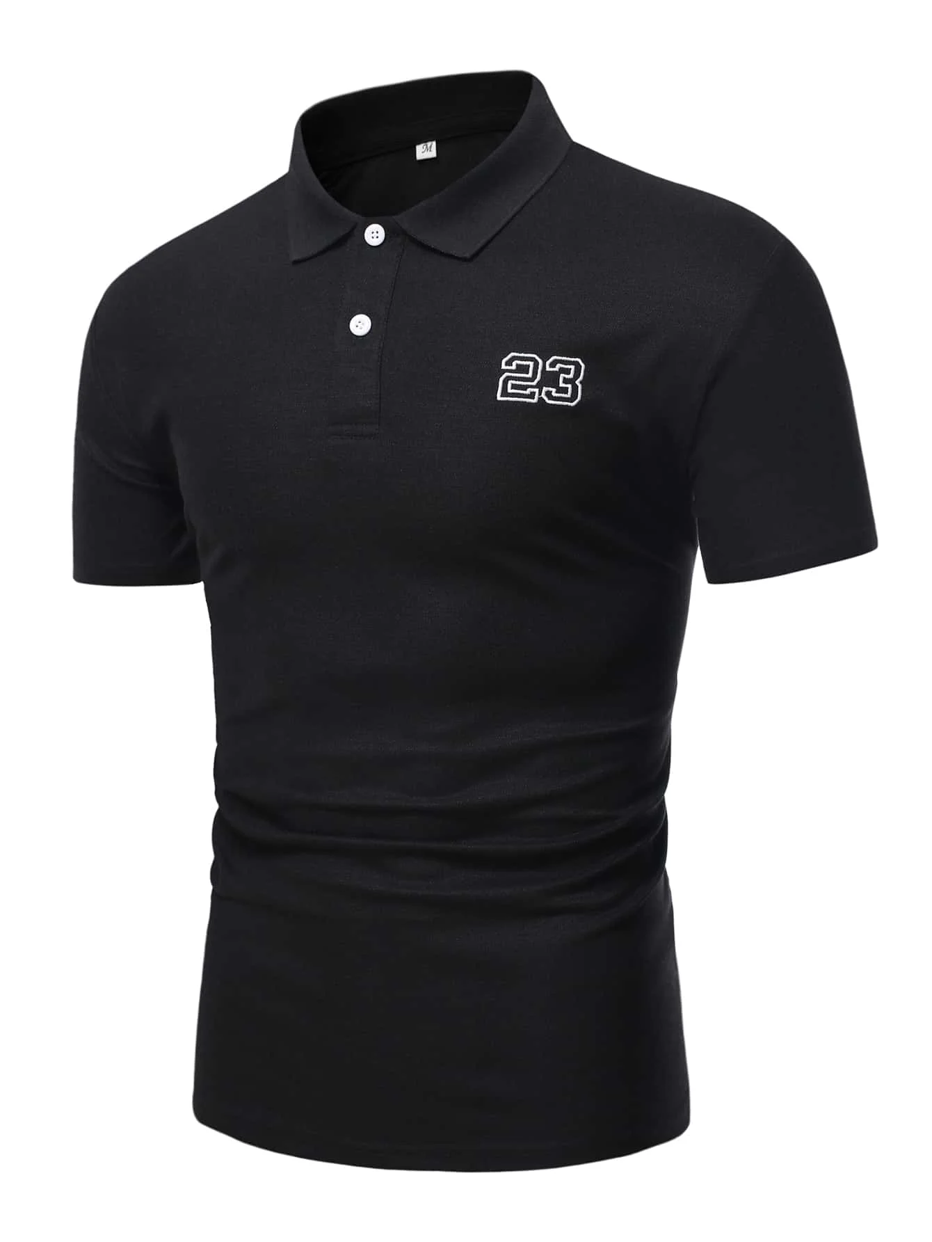 Business casual men's polo shirt black short-sleeved letter embroidery buttons 2022 summer new British style top
Business casual men's polo shirt black short-sleeved letter embroidery buttons 2022 summer new British style top