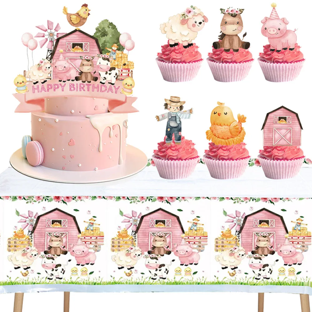 Farm Theme Animal Cupcake Toppers Farm Animals Cake Decorations Baby Shower Barnyard Cartoon Animal Kids Birthday Party Supplies
Farm Theme Animal Cupcake Toppers Farm Animals Cake Decorations Baby Shower Barnyard Cartoon Animal Kids Birthday Party Supplies