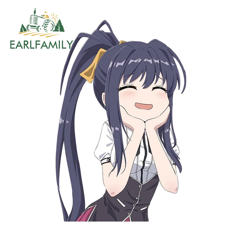 EARLFAMILY 13 см x 8,4 см для Himejima Akeno, автомобильные наклейки, аниме, забавная водостойкая наклейка, декор для холодильника, мотоцикла 
EARLFAMILY 13 см x 8,4 см для Himejima Akeno, автомобильные наклейки, аниме, забавная водостойкая наклейка, декор для холодильника, мотоцикла