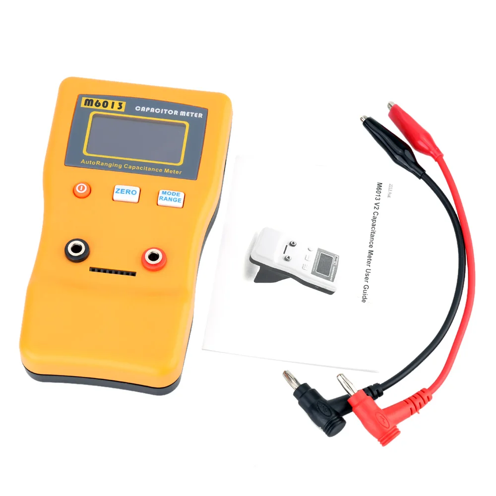 M6013 Capacitor Meter Professional Measuring Tool Capacitor Circuit Tester For Electrical Testing Tools
M6013 Capacitor Meter Professional Measuring Tool Capacitor Circuit Tester For Electrical Testing Tools