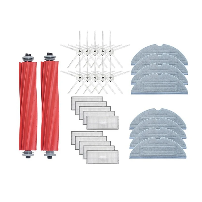 Main Brush Hepa Filter Mopping Cloth Side Brush For Xiaomi Roborock S7 T7S T7PLUS Vacuum Cleaner Spare Parts
Main Brush Hepa Filter Mopping Cloth Side Brush For Xiaomi Roborock S7 T7S T7PLUS Vacuum Cleaner Spare Parts