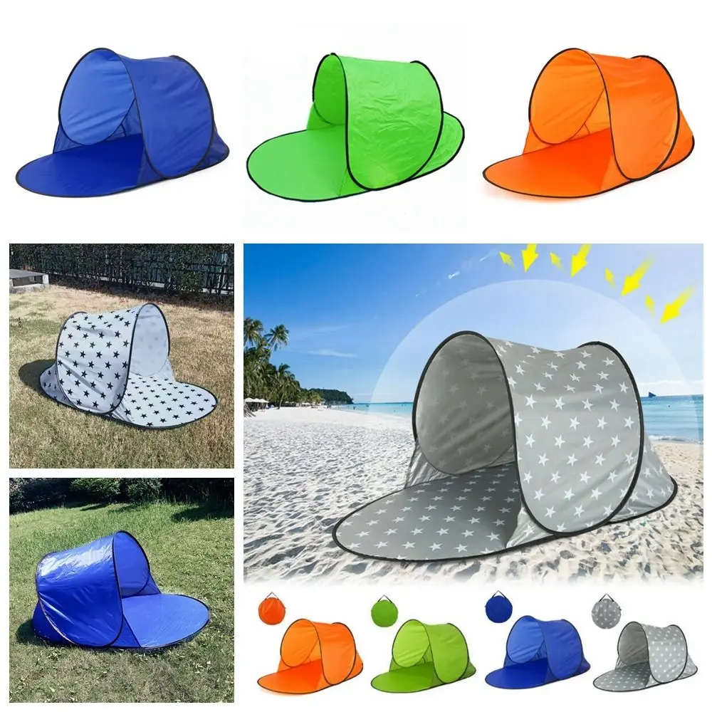 UV-proof Uv-proof Beach Tent Automatic Single Layer Instant Pop-up Tent Folding Ultra-light Grassland Tent for Beach Camping 
UV-proof Uv-proof Beach Tent Automatic Single Layer Instant Pop-up Tent Folding Ultra-light Grassland Tent for Beach Camping