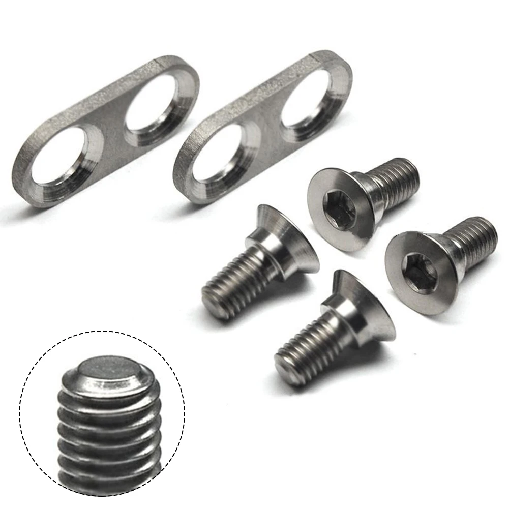 Pedal Cleat Bolt Spacers For SPD M980 M780 M785 Titanium Bicycle Bike Bike Accessories Pedal Cleat Bolt Replacement
Pedal Cleat Bolt Spacers For SPD M980 M780 M785 Titanium Bicycle Bike Bike Accessories Pedal Cleat Bolt Replacement