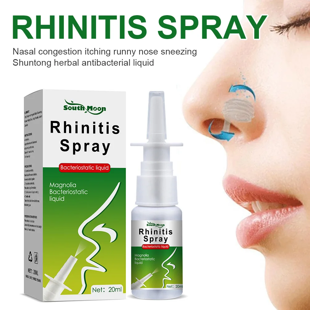 20ml Nasal Spray Chronic Rhinitis Sinusitis Nose Spray Natural Herbal Rhinitis Treatment Nasal Spray Nose Care health care
20ml Nasal Spray Chronic Rhinitis Sinusitis Nose Spray Natural Herbal Rhinitis Treatment Nasal Spray Nose Care health care