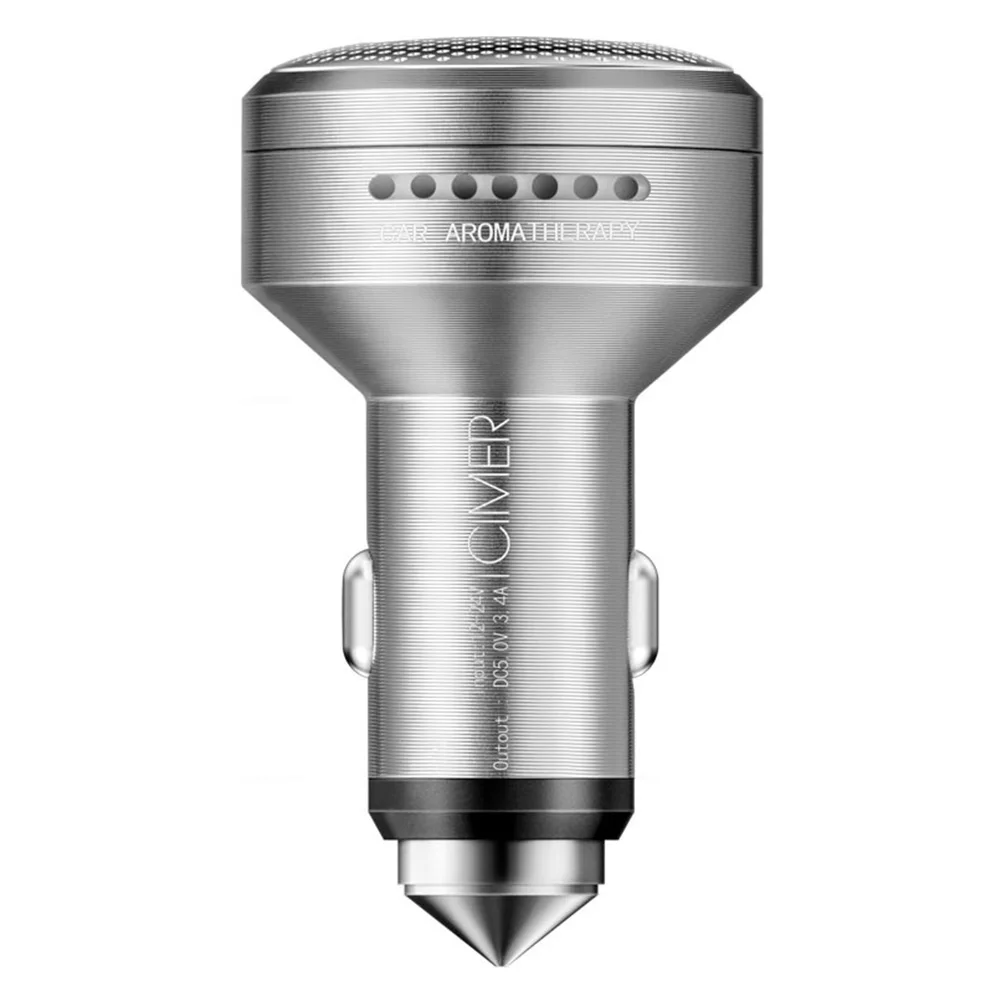 Portable Multifunctional Dual USB Car Charger With Aroma Diffuser Air Purifier Tablet Mobile Phone Fast Charging LED Display
Portable Multifunctional Dual USB Car Charger With Aroma Diffuser Air Purifier Tablet Mobile Phone Fast Charging LED Display