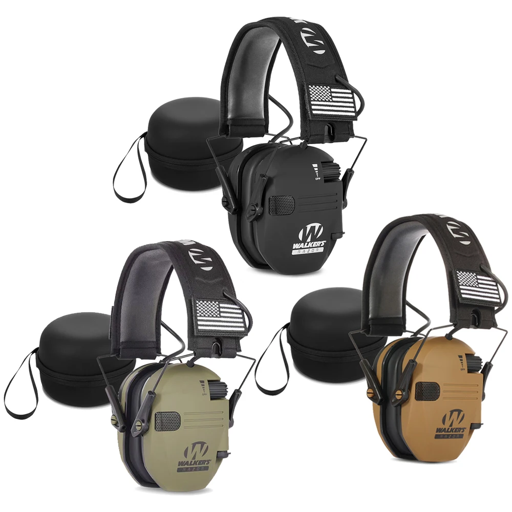 Electronic Shooting Earmuff Ear Tactical Hearing Protection Headphones for Shooter Gun Range Noise Reduction Sound Amplification
Electronic Shooting Earmuff Ear Tactical Hearing Protection Headphones for Shooter Gun Range Noise Reduction Sound Amplification