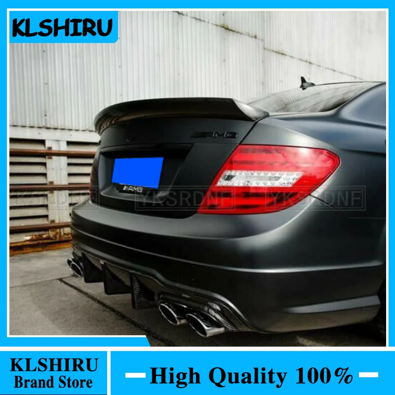 Use For Benz C Class W204 Spoiler 2007--2014 Year Coupe 2-door AMG Real Carbon Fiber Rear Wing V Style Accessories Glossy Black
Use For Benz C Class W204 Spoiler 2007--2014 Year Coupe 2-door AMG Real Carbon Fiber Rear Wing V Style Accessories Glossy Black