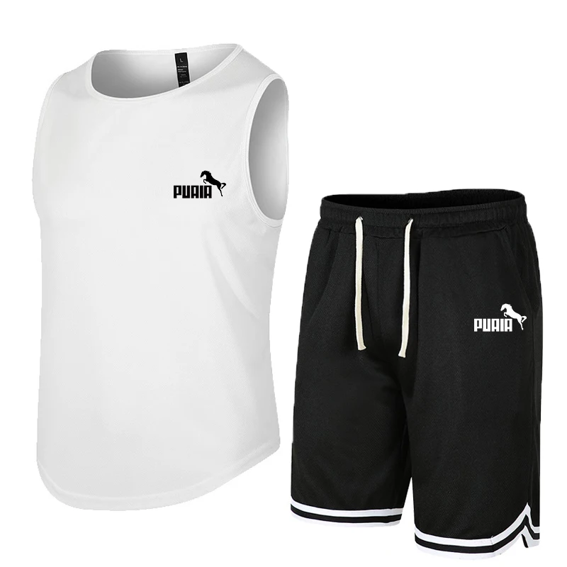 Мужской комплект из футболки и шортов, с круглым вырезом
Мужской комплект из футболки и шортов, с круглым вырезом