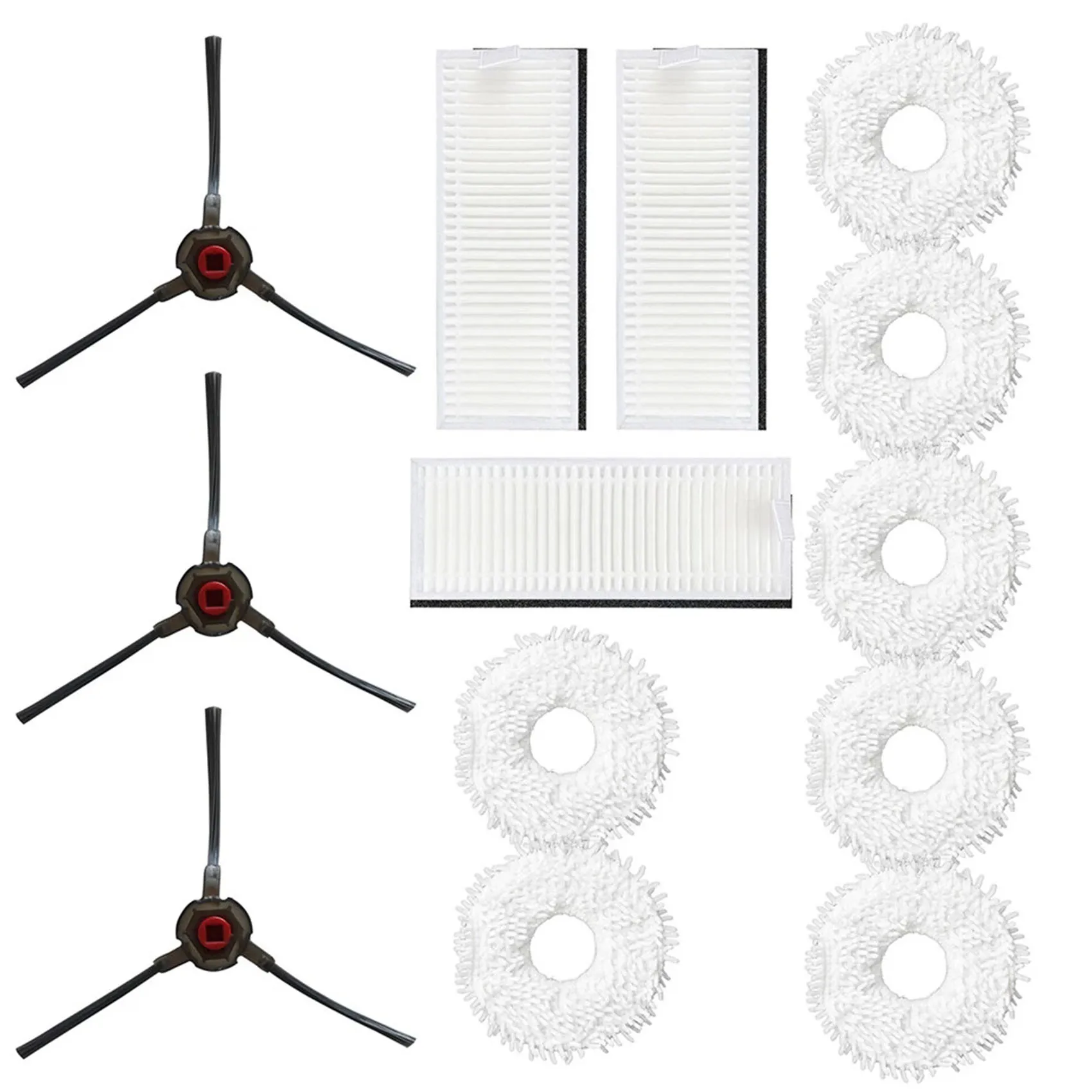 13PCS/Set Filter Mop Cloth Side Brush for Yeedi Mop Station Self-Cleaning Robot Cleaning Pad Accessories
13PCS/Set Filter Mop Cloth Side Brush for Yeedi Mop Station Self-Cleaning Robot Cleaning Pad Accessories