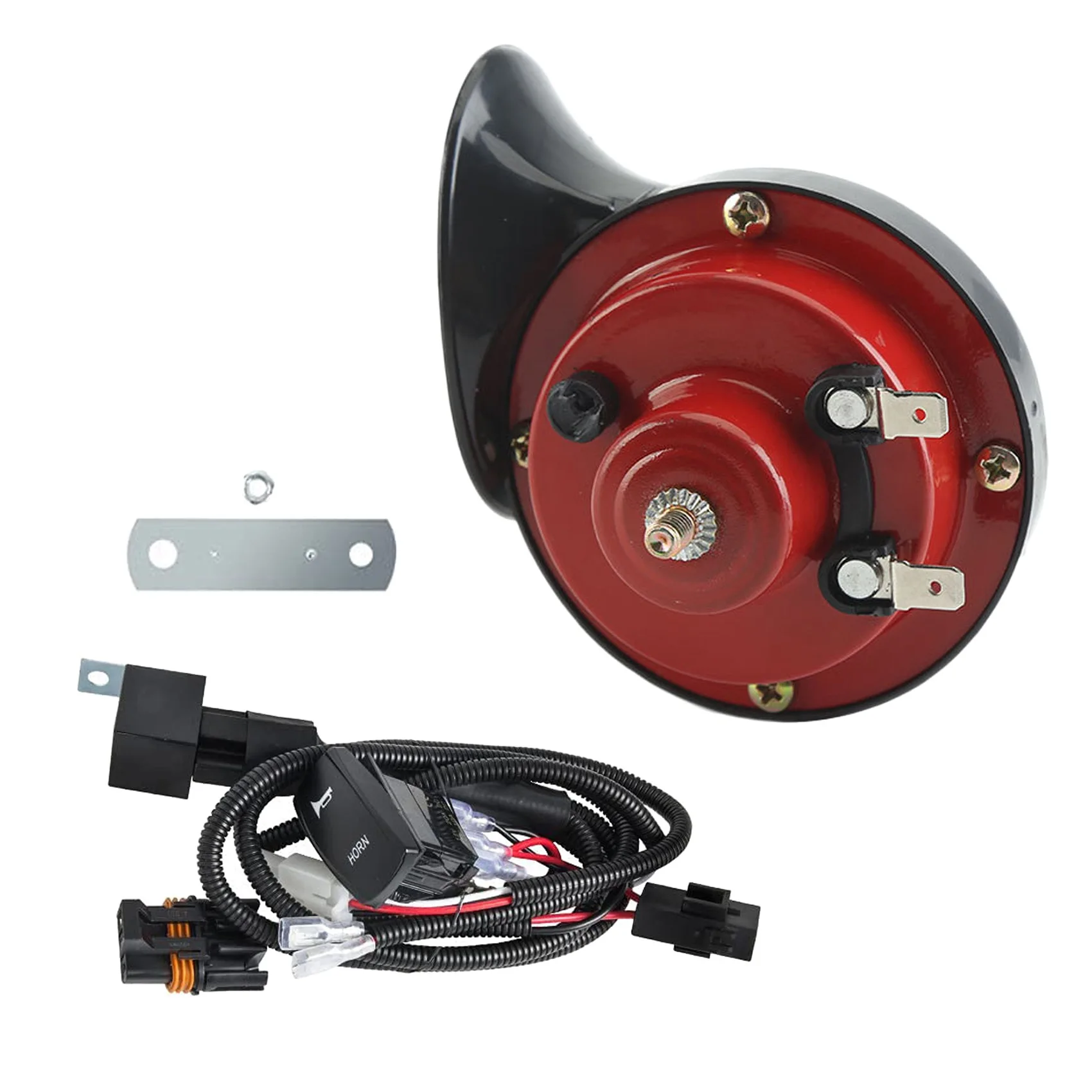 UTV/ATV Horn Kit with Toggle Switch for Pioneer, RZR, Can-Am Maverick X3, Kawasaki, Arctic Cat, Universal 12V
UTV/ATV Horn Kit with Toggle Switch for Pioneer, RZR, Can-Am Maverick X3, Kawasaki, Arctic Cat, Universal 12V