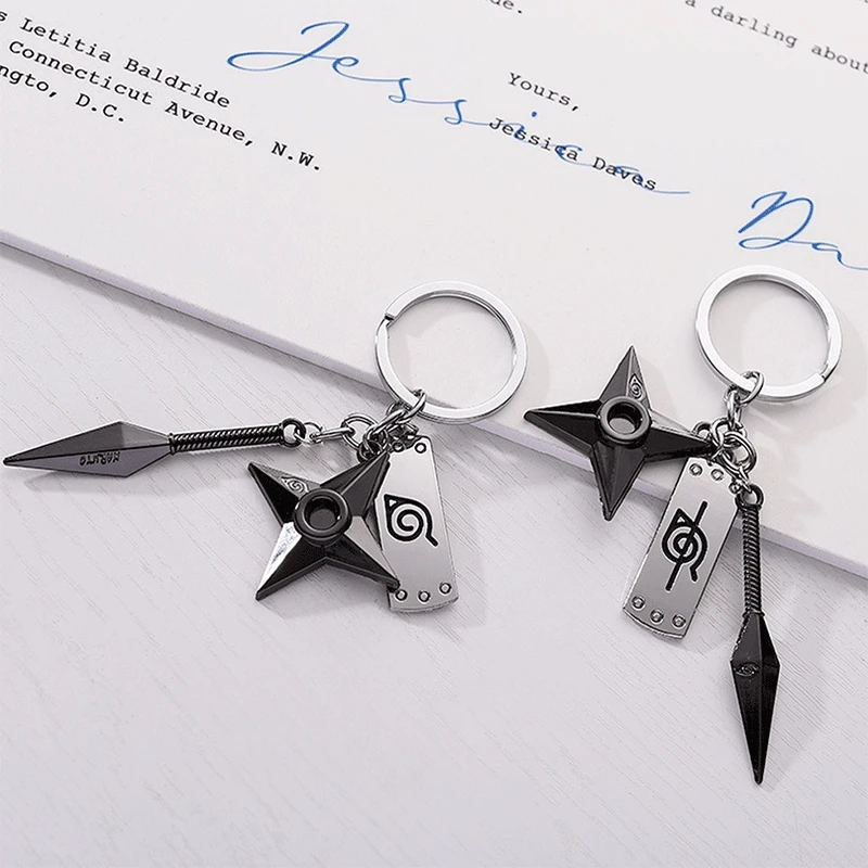 Брелок Kunai Shuriken Konoha Ninja для ключей от машины, сумки, рюкзака, аниме безделушки Наруто, аксессуары для ключей, ювелирные изделия для мужчин и же...
Брелок Kunai Shuriken Konoha Ninja для ключей от машины, сумки, рюкзака, аниме безделушки Наруто, аксессуары для ключей, ювелирные изделия для мужчин и же...
