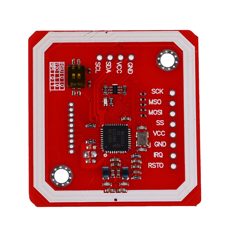 NFC RFID беспроводной модуль PN532, модель V3, режим записи IC S50, печатная плата
NFC RFID беспроводной модуль PN532, модель V3, режим записи IC S50, печатная плата