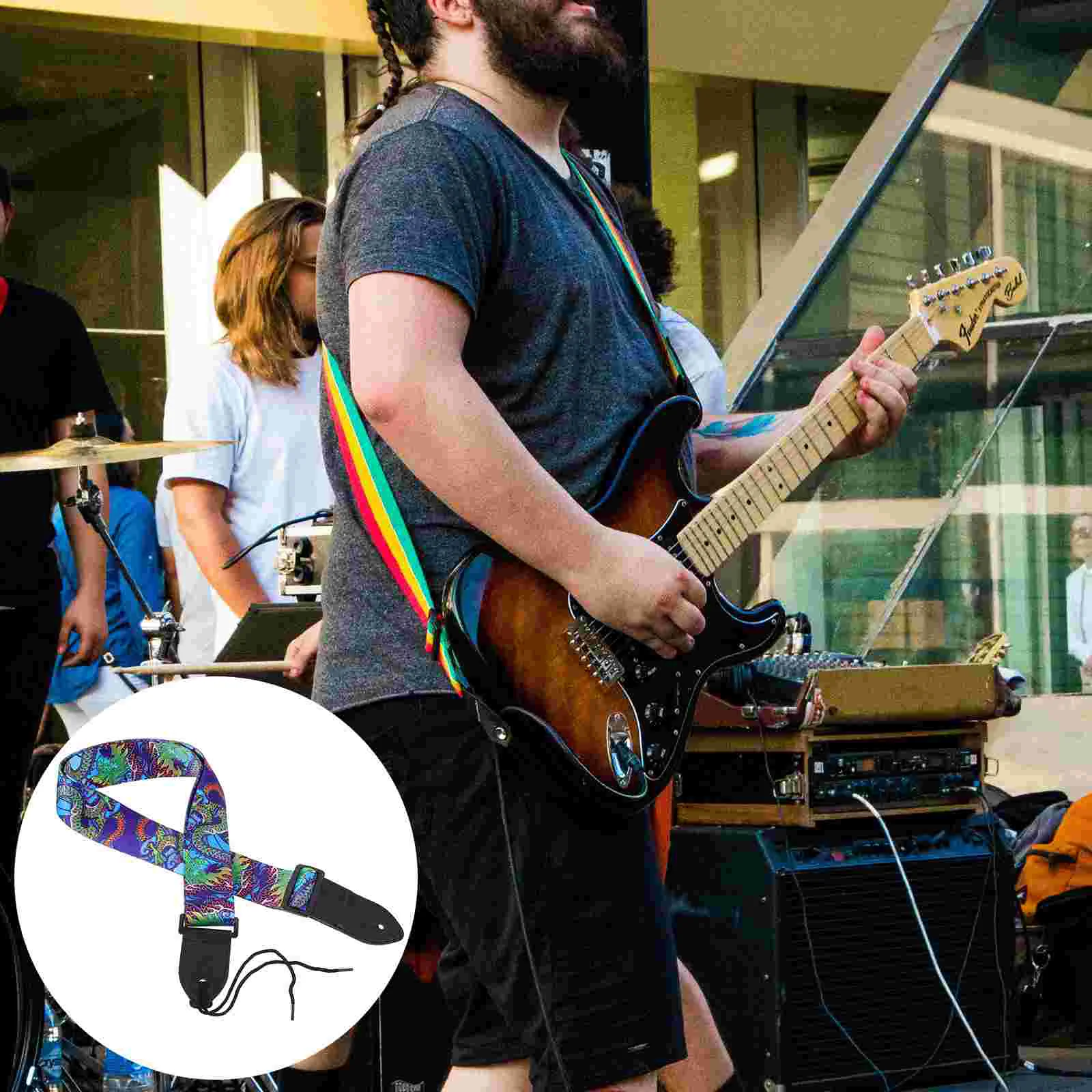 Cool Guitar Strap Ukelele Strap Bass Guitar Strap Adjustable Straps Electric Guitar Strap Stylish Bass Strap Classical Guitar
Cool Guitar Strap Ukelele Strap Bass Guitar Strap Adjustable Straps Electric Guitar Strap Stylish Bass Strap Classical Guitar