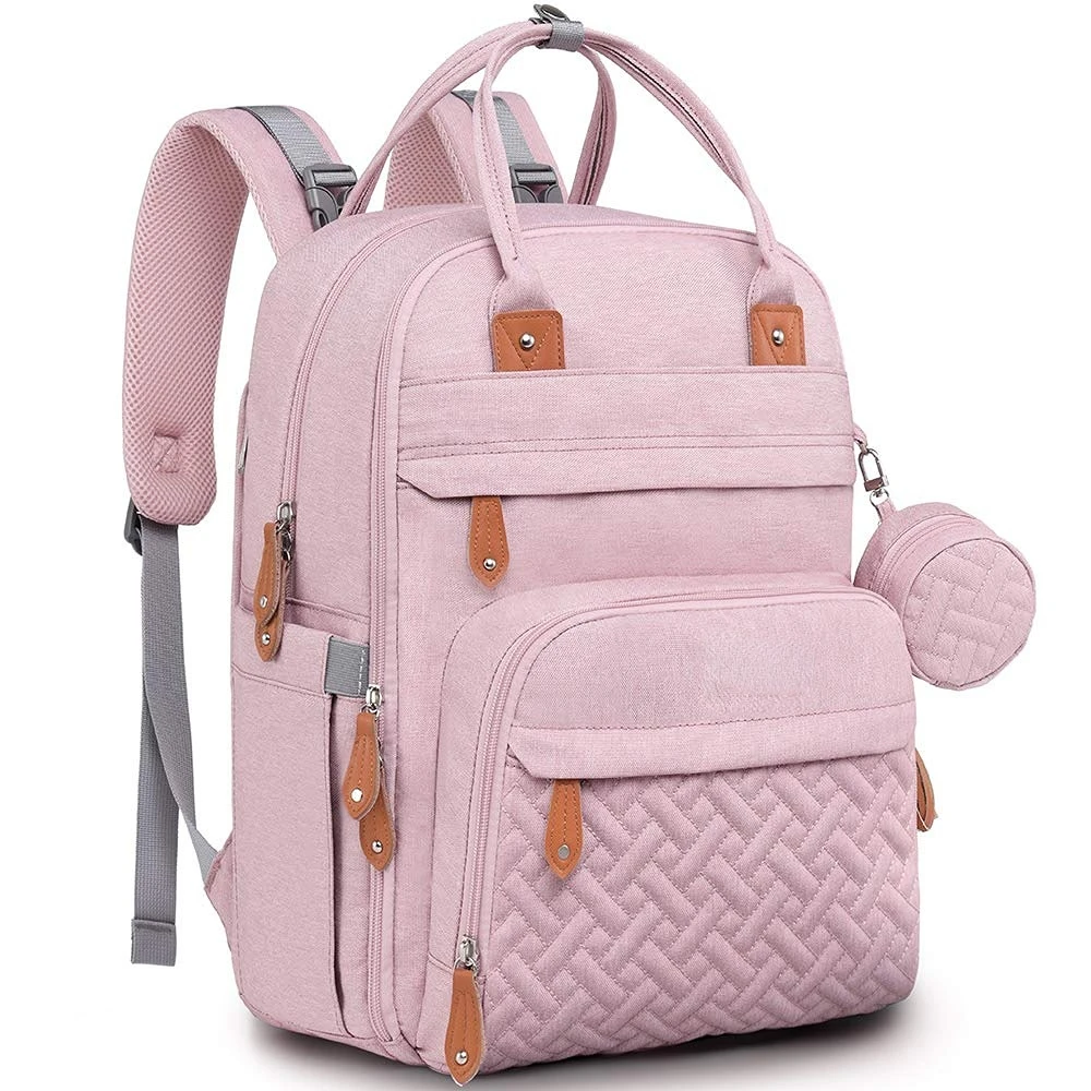 Diaper Bag Baby Nappy Changing Bags Multifunction Waterproof Travel Back Pack with Changing Pad & Stroller Straps Pacifier Case
Diaper Bag Baby Nappy Changing Bags Multifunction Waterproof Travel Back Pack with Changing Pad & Stroller Straps Pacifier Case