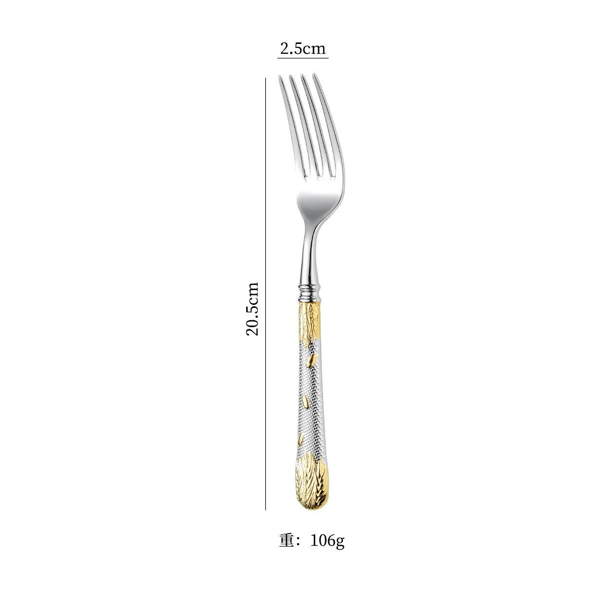 Набор столовых приборов из нержавеющей стали с пшеничной ручкой
Набор столовых приборов из нержавеющей стали с пшеничной ручкой