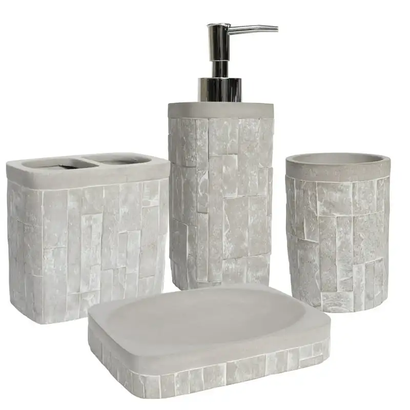 Fantastic Concrete Bathroom Set Accessories Storage organizer Jewelry box Drawer organizers Storage box Storage organizer Organ
Fantastic Concrete Bathroom Set Accessories Storage organizer Jewelry box Drawer organizers Storage box Storage organizer Organ