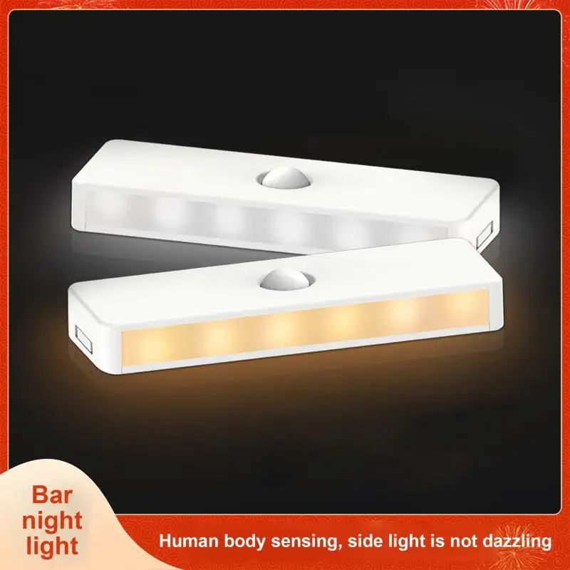 6 Led Wireless Motion Sensor Staircase Backlight Aisle Ligh Ultra Thin Night Lamp Motion Sensor Usb Rechargeable Light Bar
6 Led Wireless Motion Sensor Staircase Backlight Aisle Ligh Ultra Thin Night Lamp Motion Sensor Usb Rechargeable Light Bar