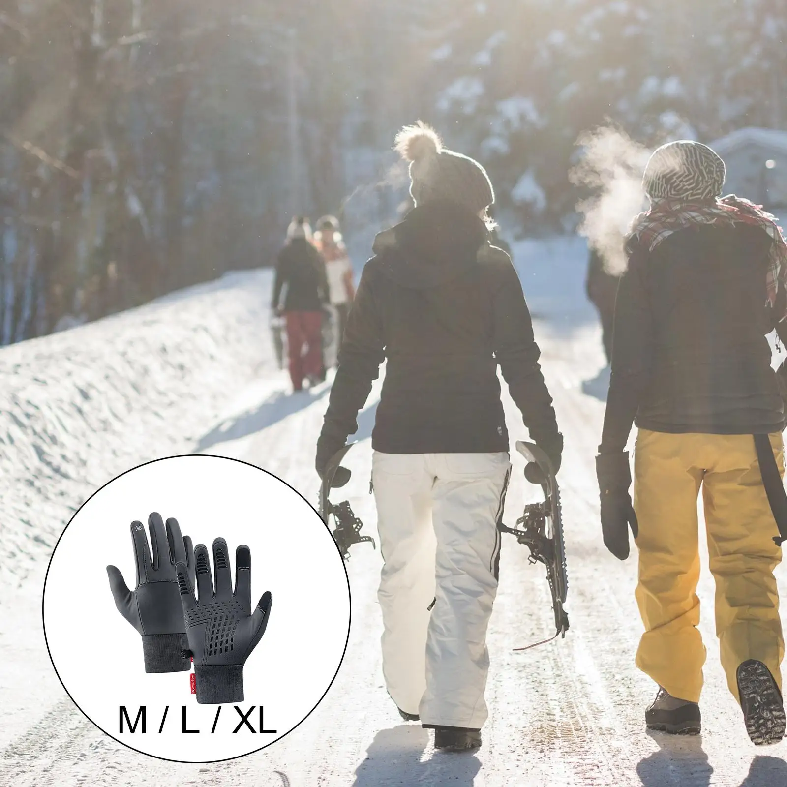 Thermal Winter Cycling Gloves Sports Waterproof Full Finger Glove Touch Screen Warm Mitten for Women Men Driving Running Riding
Thermal Winter Cycling Gloves Sports Waterproof Full Finger Glove Touch Screen Warm Mitten for Women Men Driving Running Riding