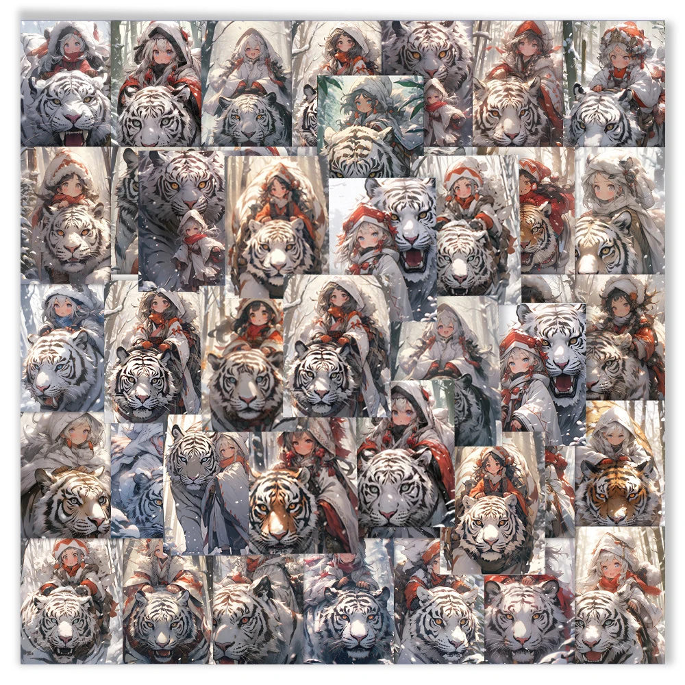 10/60Pcs Anime Girl and Tiger Cartoon Aesthetic Varied Graffiti Stickers DIY Skateboard Laptop Decoration Travel Luggage Decals
10/60Pcs Anime Girl and Tiger Cartoon Aesthetic Varied Graffiti Stickers DIY Skateboard Laptop Decoration Travel Luggage Decals