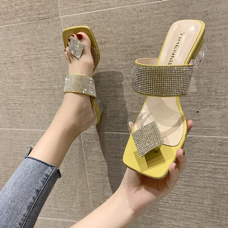 Summer Women's Sandals Women's Metal Embellished High Heels Flip-Flops Women's High Heels Women's Slippers
Summer Women's Sandals Women's Metal Embellished High Heels Flip-Flops Women's High Heels Women's Slippers