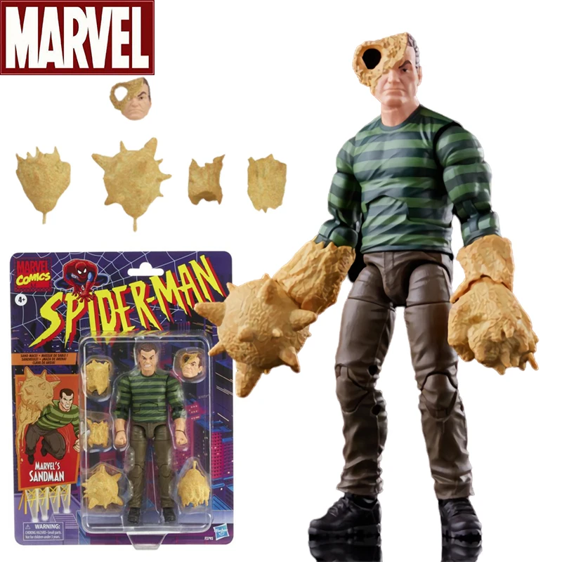 Spider Man Villain Sandman Action Figure Toys 6 Inch William Baker Sand Man Movable Statue Model Doll Collection Children Gifts
Spider Man Villain Sandman Action Figure Toys 6 Inch William Baker Sand Man Movable Statue Model Doll Collection Children Gifts