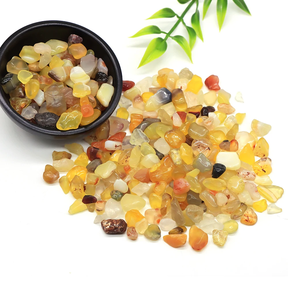 Natural Stone Yellow Agate Gravel Specimen Quartz Healing Crystal Jewelry Making Bulk Tumbled Gemstone Home Aquarium Decoration
Natural Stone Yellow Agate Gravel Specimen Quartz Healing Crystal Jewelry Making Bulk Tumbled Gemstone Home Aquarium Decoration
