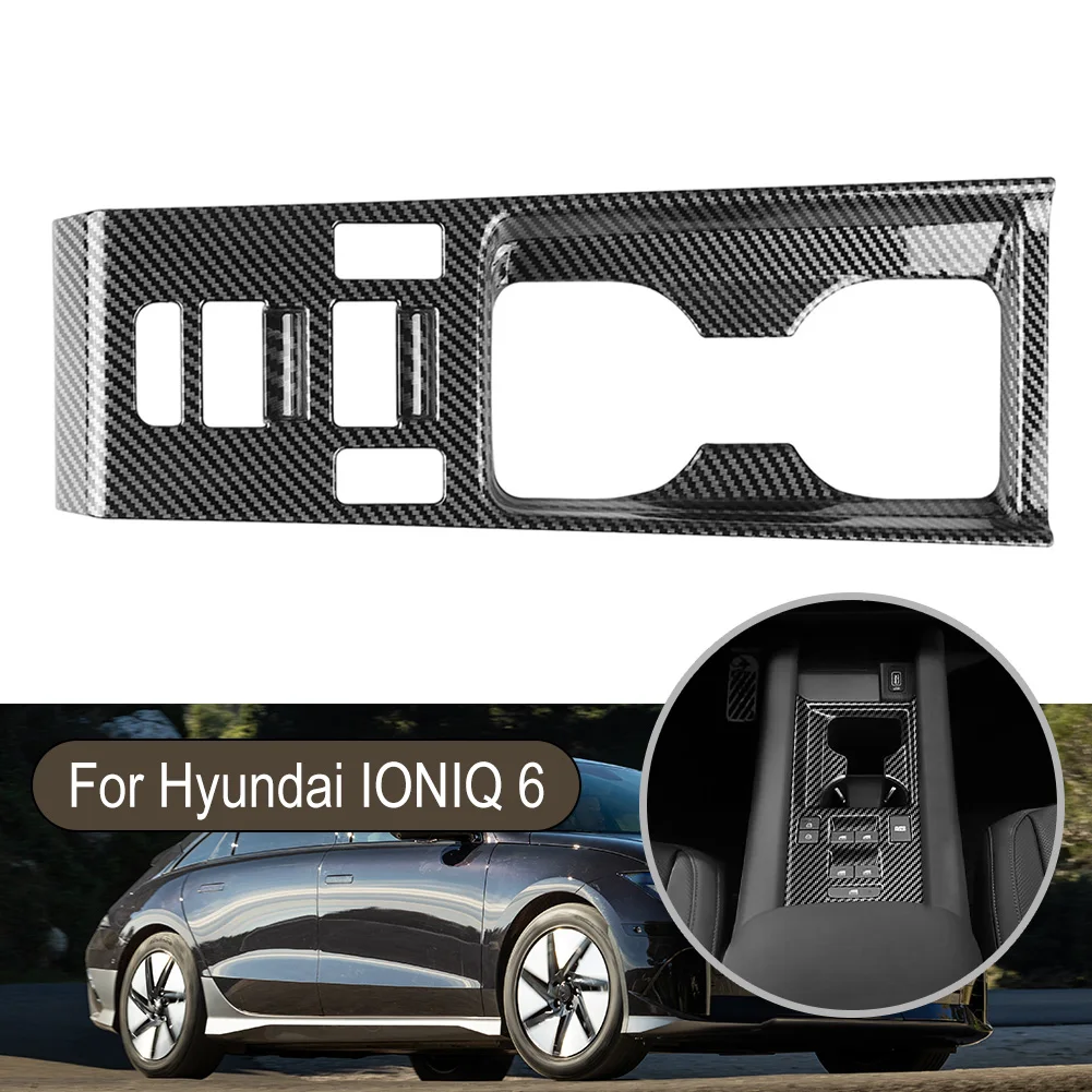 1x For Hyundai IONIQ 6 2022+ Center Control Box Panel Cover Trim Water Cup Holder ABS Direct Mount Car Interior Accessories
1x For Hyundai IONIQ 6 2022+ Center Control Box Panel Cover Trim Water Cup Holder ABS Direct Mount Car Interior Accessories